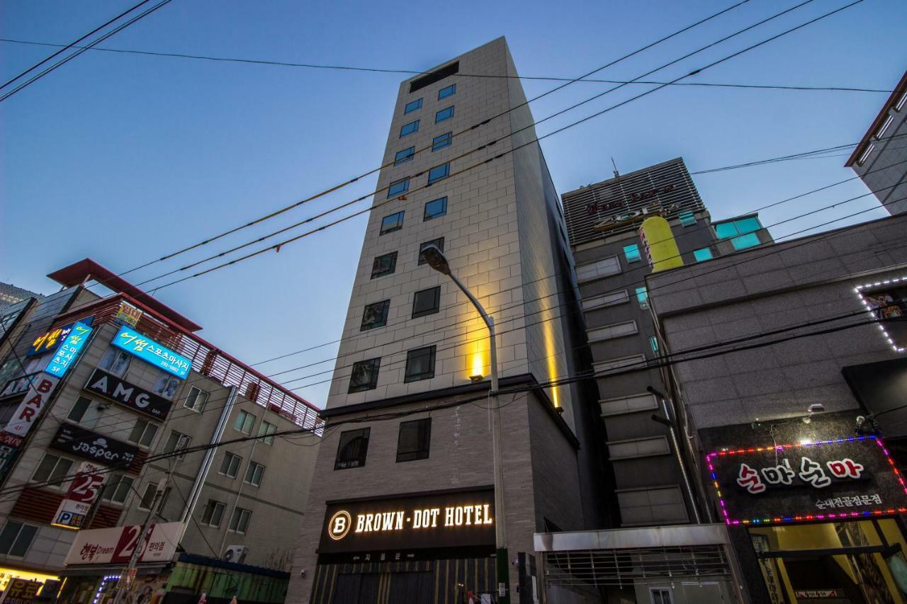 Brown-Dot Hotel Hadan Busan Bagian luar foto