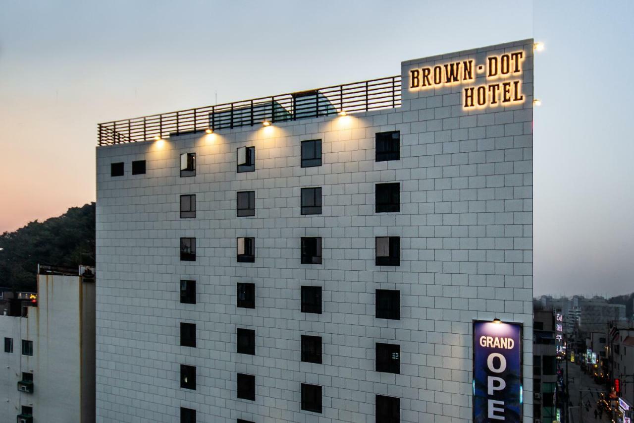 Brown-Dot Hotel Hadan Busan Bagian luar foto