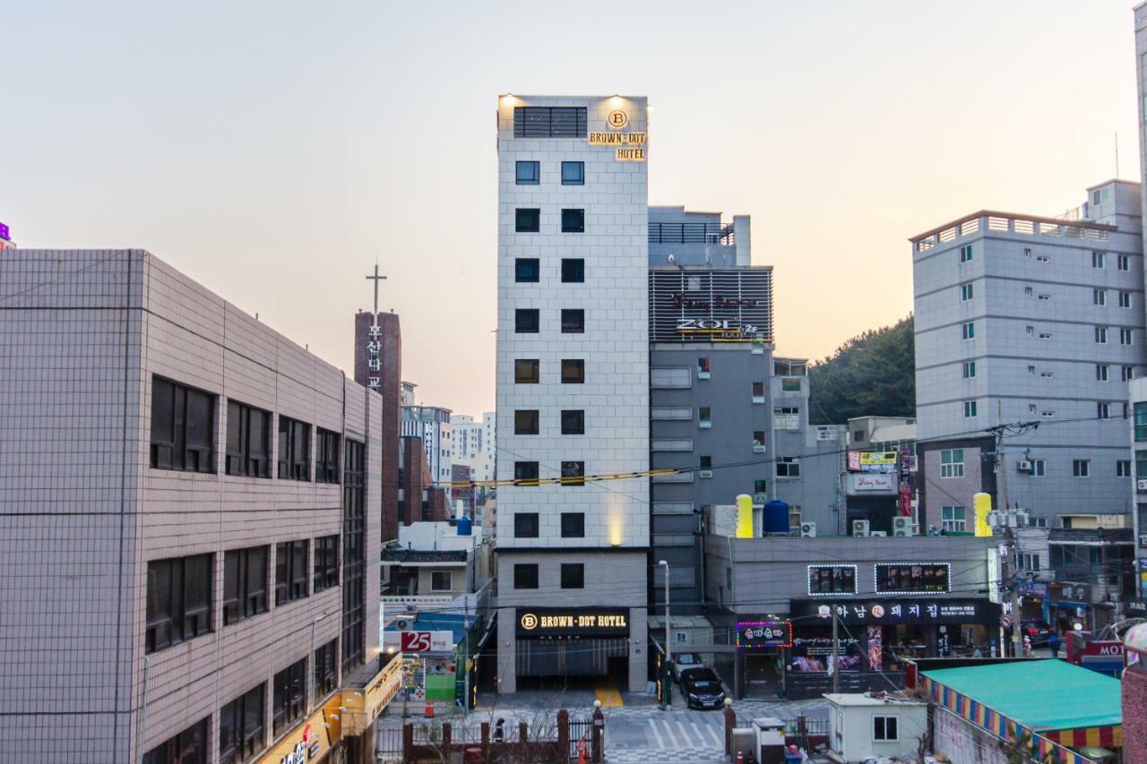 Brown-Dot Hotel Hadan Busan Bagian luar foto