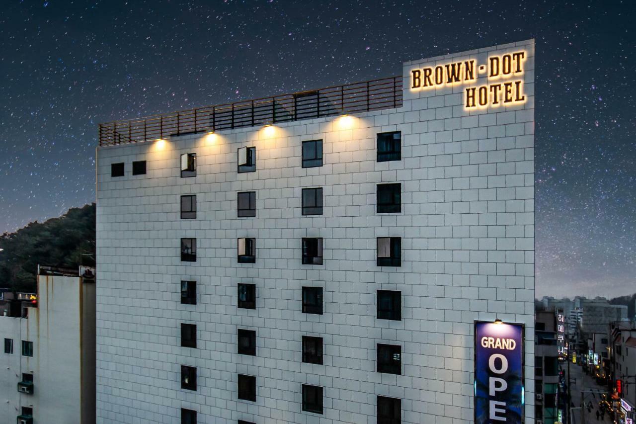 Brown-Dot Hotel Hadan Busan Bagian luar foto